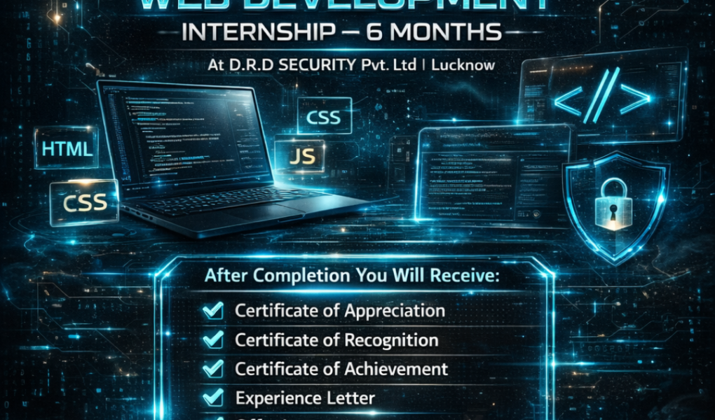 Web Development Internship