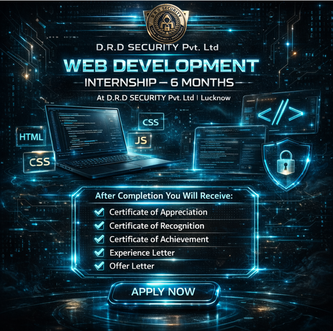 Web Development Internship